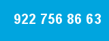922 756 86 63